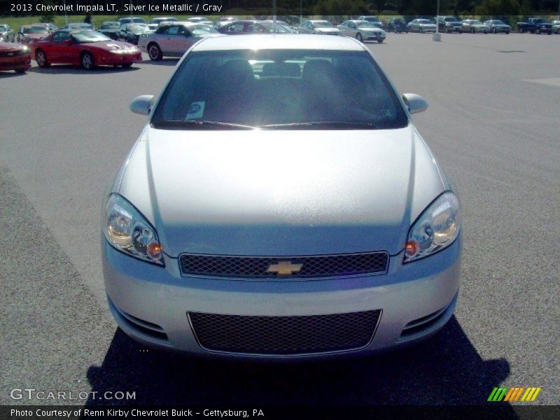 Silver Ice Metallic / Gray 2013 Chevrolet Impala LT