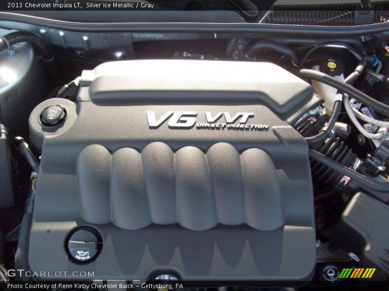 Silver Ice Metallic / Gray 2013 Chevrolet Impala LT