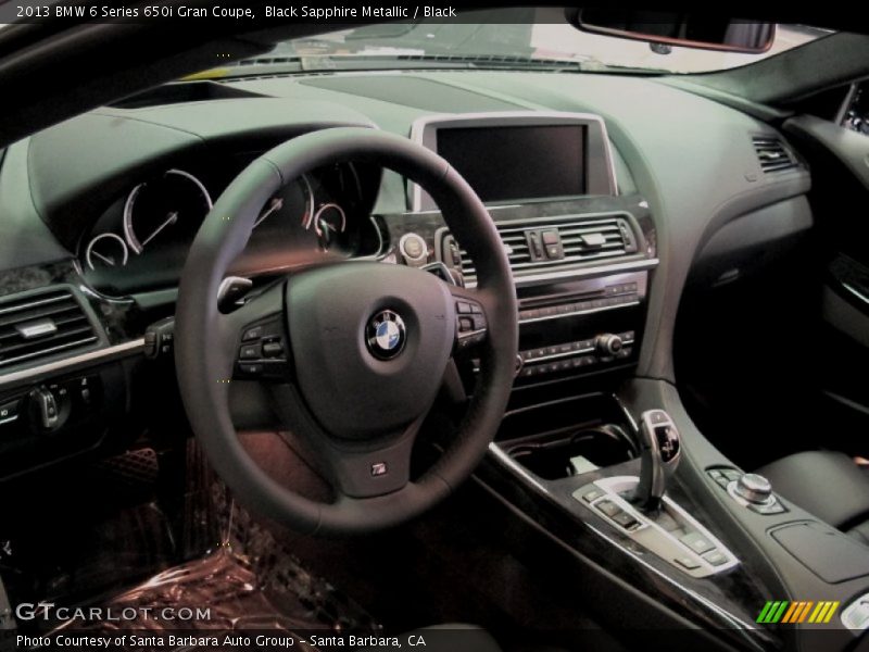 Dashboard of 2013 6 Series 650i Gran Coupe