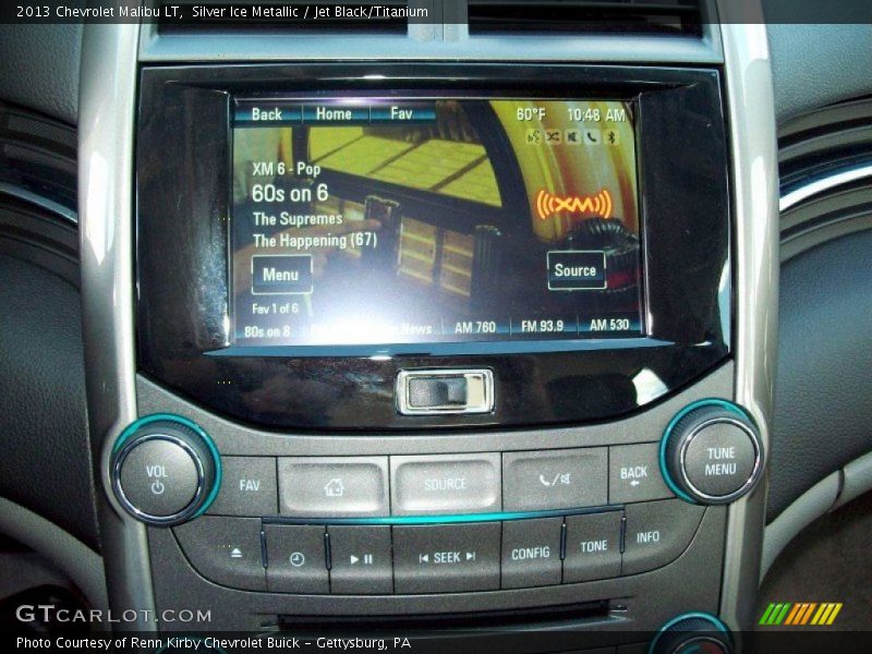 Silver Ice Metallic / Jet Black/Titanium 2013 Chevrolet Malibu LT