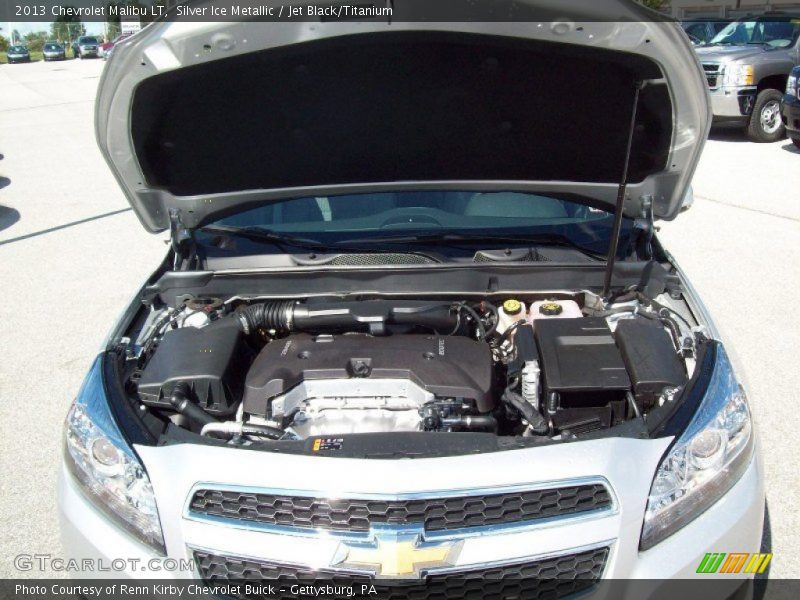 Silver Ice Metallic / Jet Black/Titanium 2013 Chevrolet Malibu LT