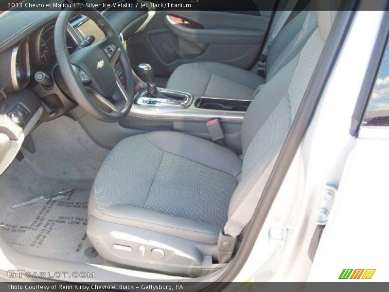 Silver Ice Metallic / Jet Black/Titanium 2013 Chevrolet Malibu LT