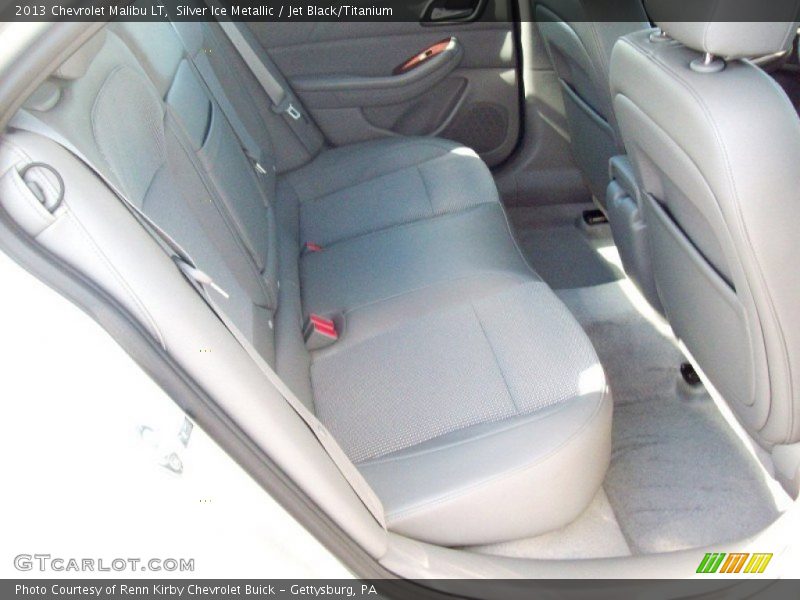 Silver Ice Metallic / Jet Black/Titanium 2013 Chevrolet Malibu LT