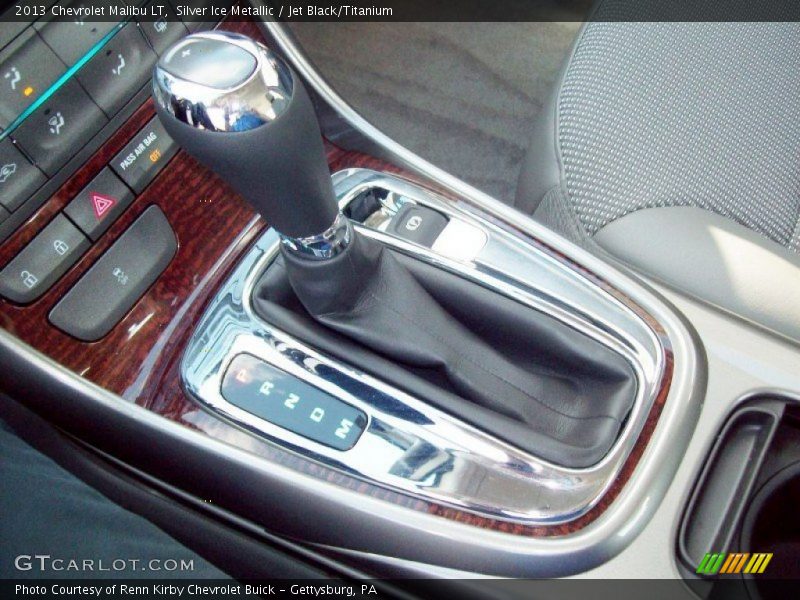 Silver Ice Metallic / Jet Black/Titanium 2013 Chevrolet Malibu LT