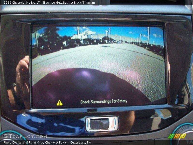 Silver Ice Metallic / Jet Black/Titanium 2013 Chevrolet Malibu LT