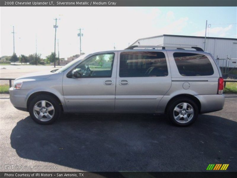 Silverstone Metallic / Medium Gray 2008 Chevrolet Uplander LT