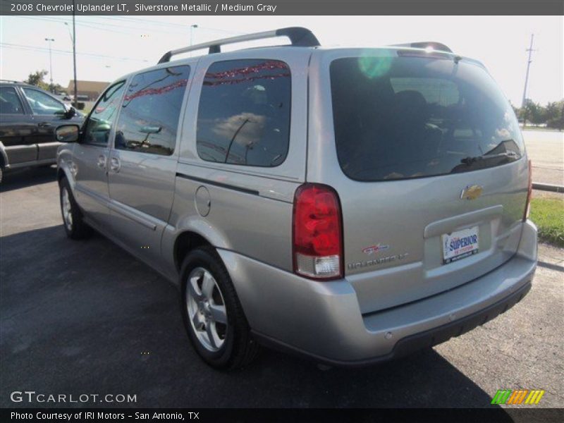 Silverstone Metallic / Medium Gray 2008 Chevrolet Uplander LT