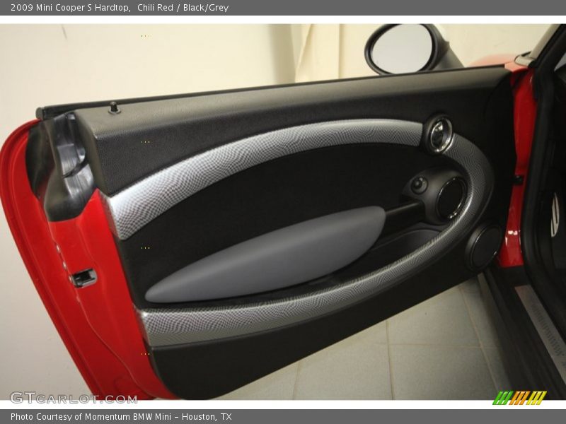 Chili Red / Black/Grey 2009 Mini Cooper S Hardtop