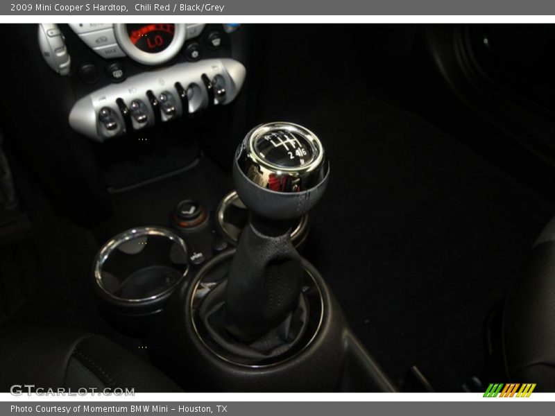 Chili Red / Black/Grey 2009 Mini Cooper S Hardtop