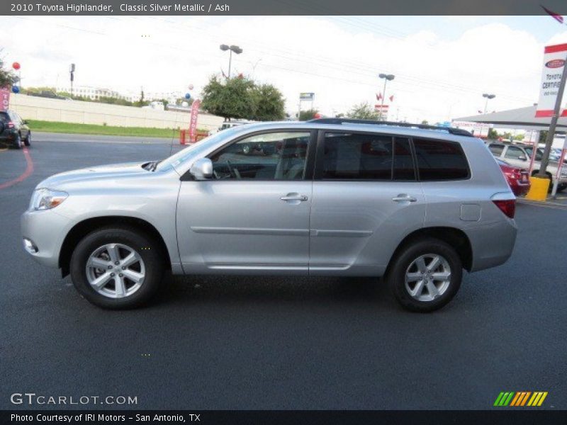 Classic Silver Metallic / Ash 2010 Toyota Highlander