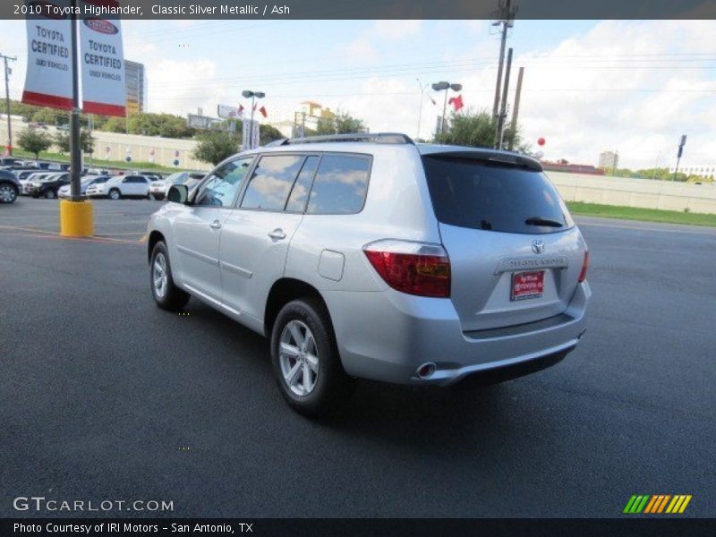 Classic Silver Metallic / Ash 2010 Toyota Highlander