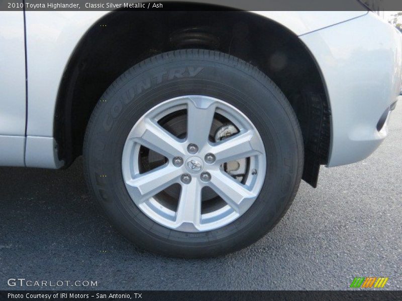 Classic Silver Metallic / Ash 2010 Toyota Highlander