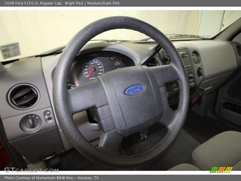 Bright Red / Medium/Dark Flint 2008 Ford F150 XL Regular Cab