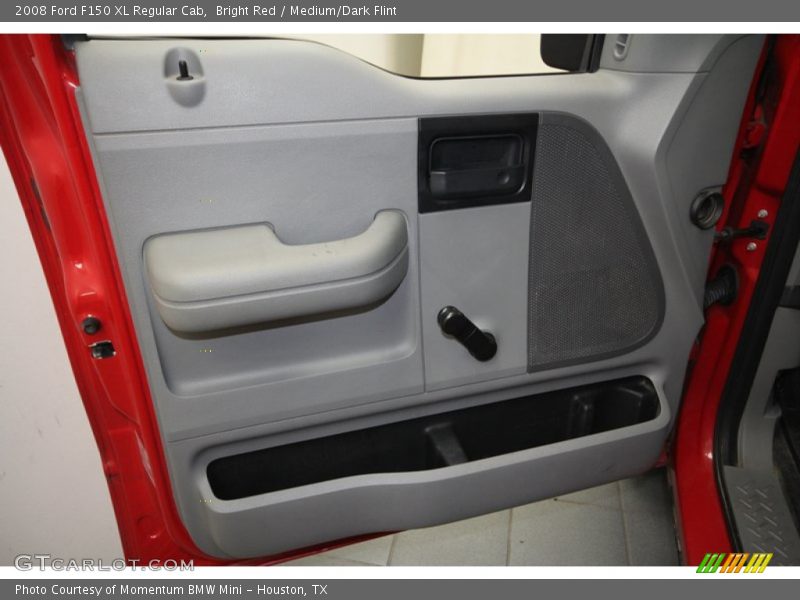 Bright Red / Medium/Dark Flint 2008 Ford F150 XL Regular Cab