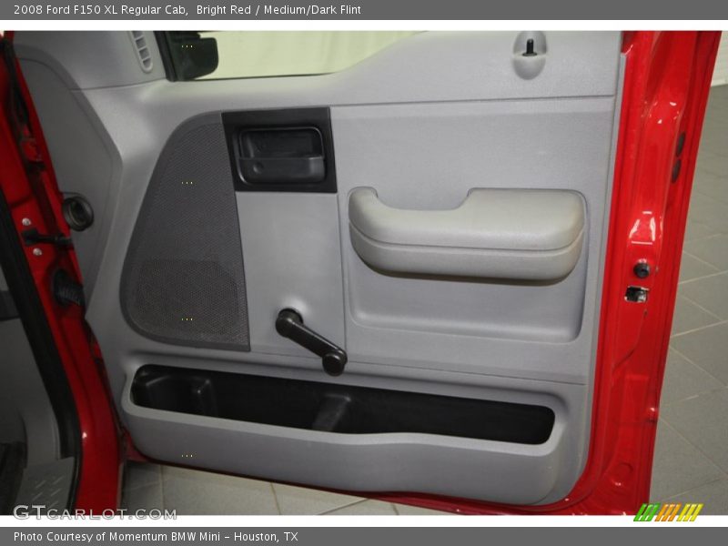 Bright Red / Medium/Dark Flint 2008 Ford F150 XL Regular Cab