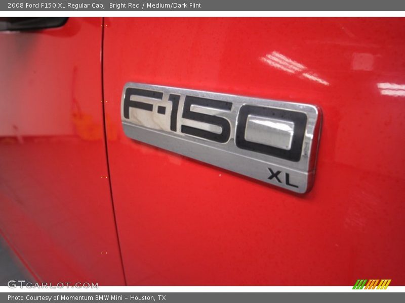 Bright Red / Medium/Dark Flint 2008 Ford F150 XL Regular Cab