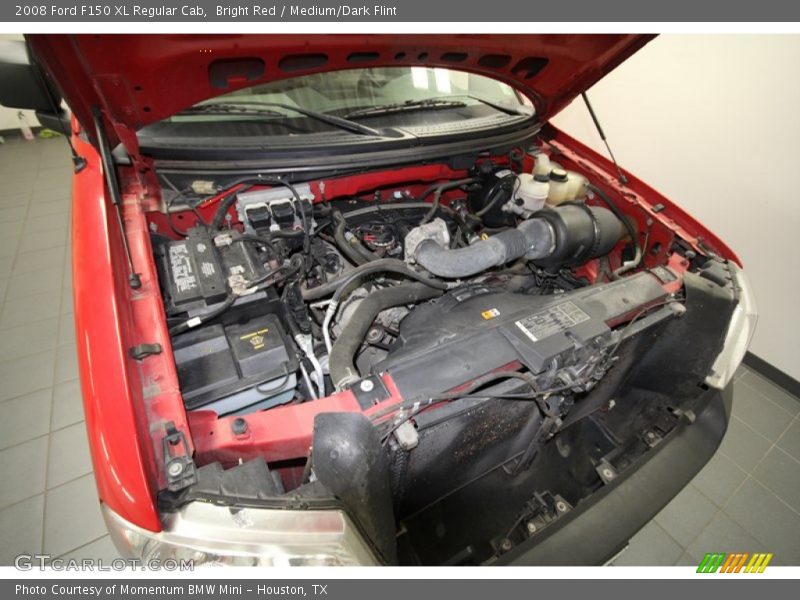 Bright Red / Medium/Dark Flint 2008 Ford F150 XL Regular Cab