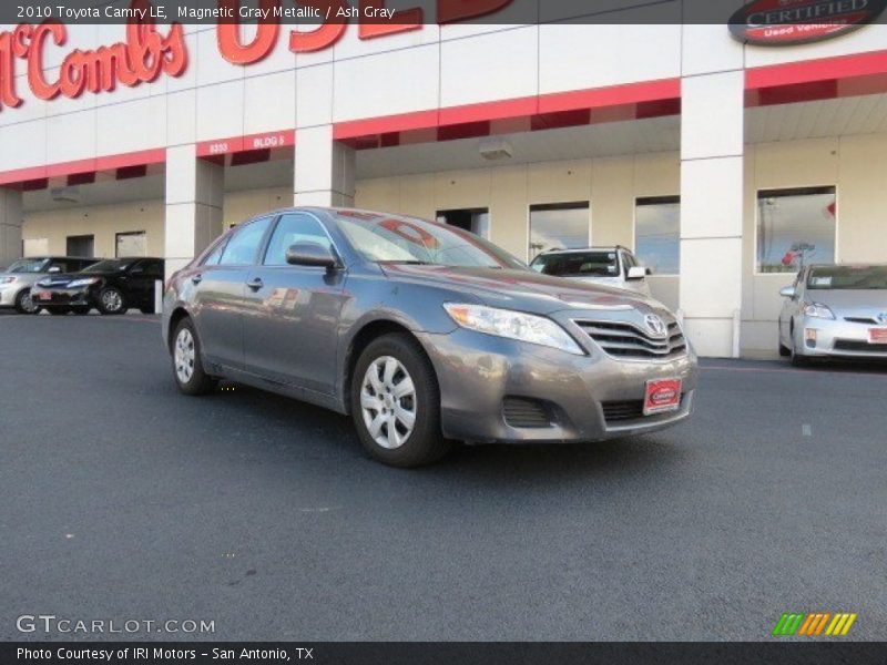 Magnetic Gray Metallic / Ash Gray 2010 Toyota Camry LE