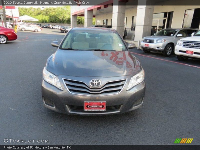 Magnetic Gray Metallic / Ash Gray 2010 Toyota Camry LE