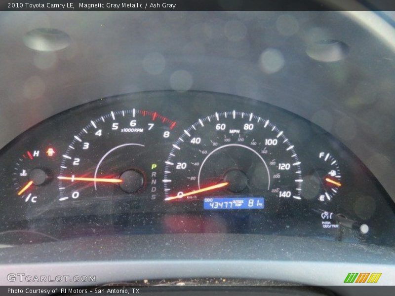 Magnetic Gray Metallic / Ash Gray 2010 Toyota Camry LE