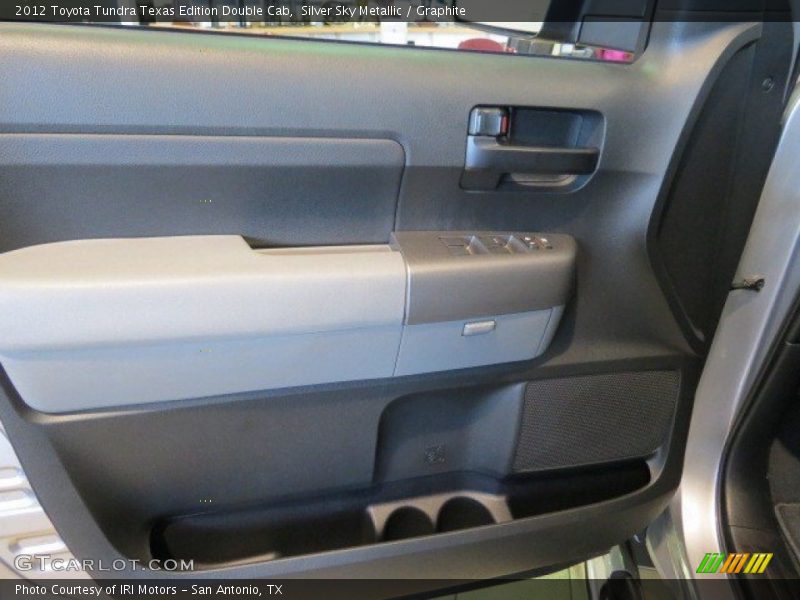 Silver Sky Metallic / Graphite 2012 Toyota Tundra Texas Edition Double Cab
