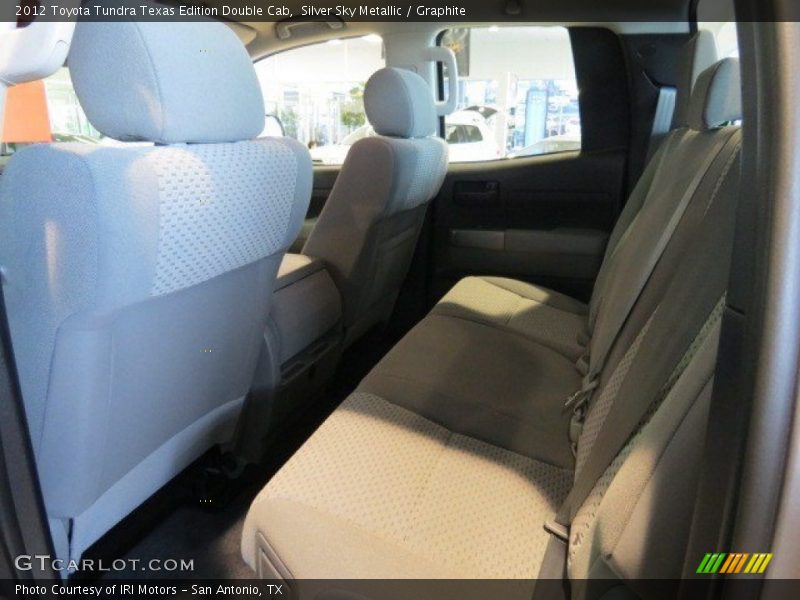 Silver Sky Metallic / Graphite 2012 Toyota Tundra Texas Edition Double Cab