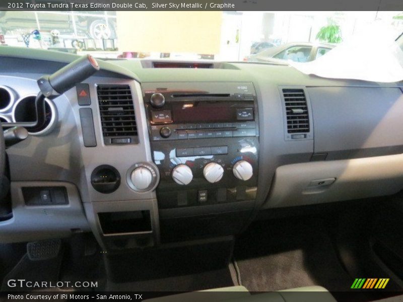 Silver Sky Metallic / Graphite 2012 Toyota Tundra Texas Edition Double Cab