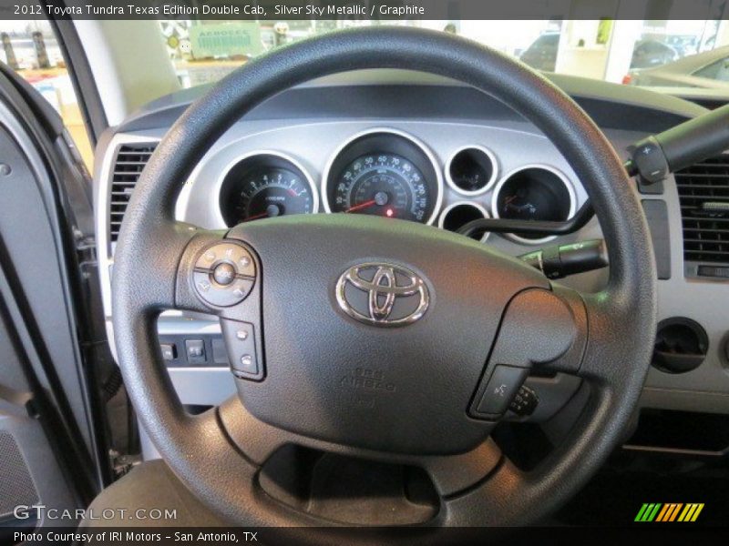 Silver Sky Metallic / Graphite 2012 Toyota Tundra Texas Edition Double Cab
