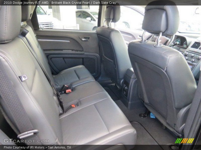 Brilliant Black Crystal Pearl / Dark Slate Gray 2010 Dodge Journey R/T AWD