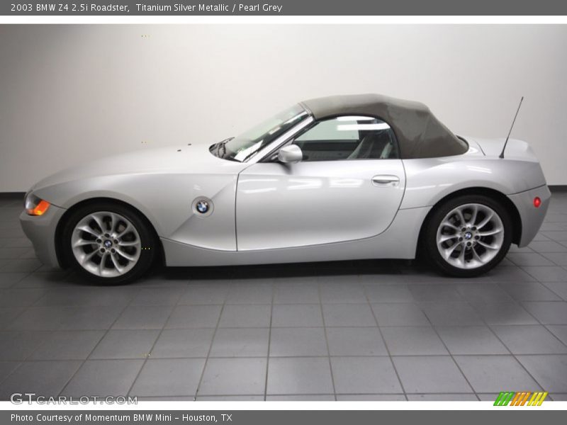  2003 Z4 2.5i Roadster Titanium Silver Metallic