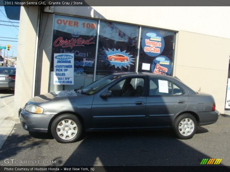 Granite Gray / Stone 2001 Nissan Sentra GXE