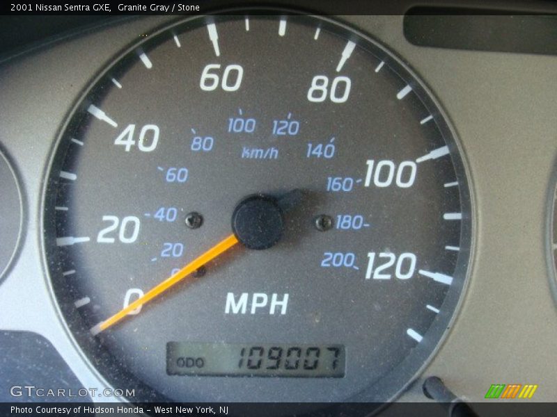 Granite Gray / Stone 2001 Nissan Sentra GXE