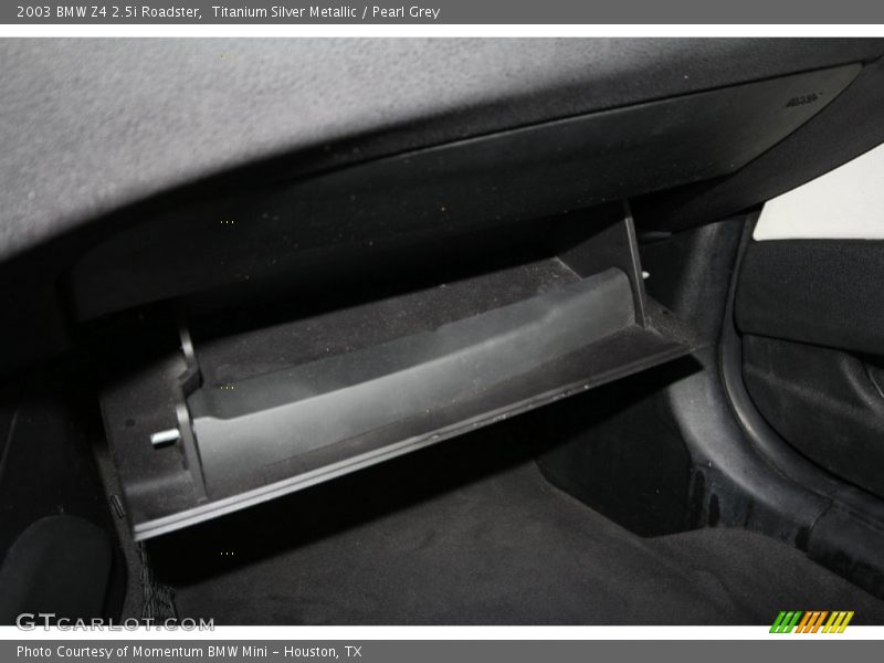 Titanium Silver Metallic / Pearl Grey 2003 BMW Z4 2.5i Roadster