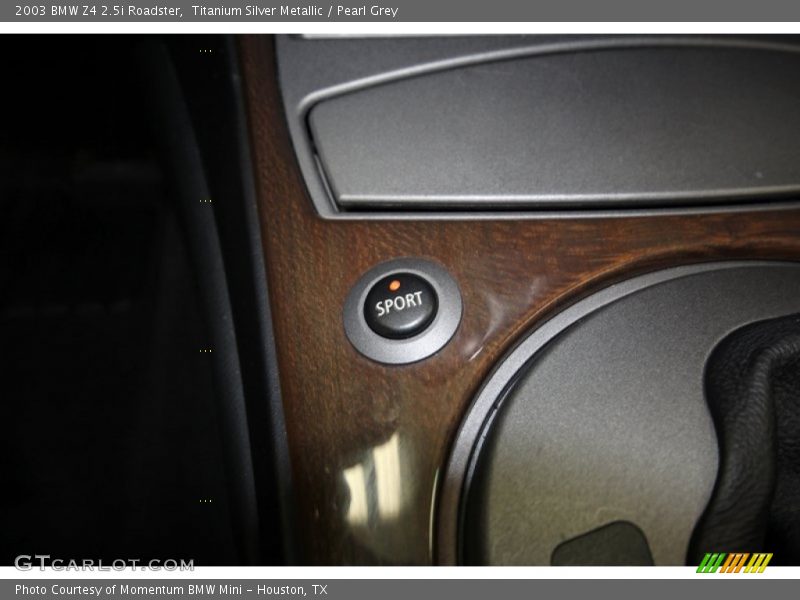 Titanium Silver Metallic / Pearl Grey 2003 BMW Z4 2.5i Roadster