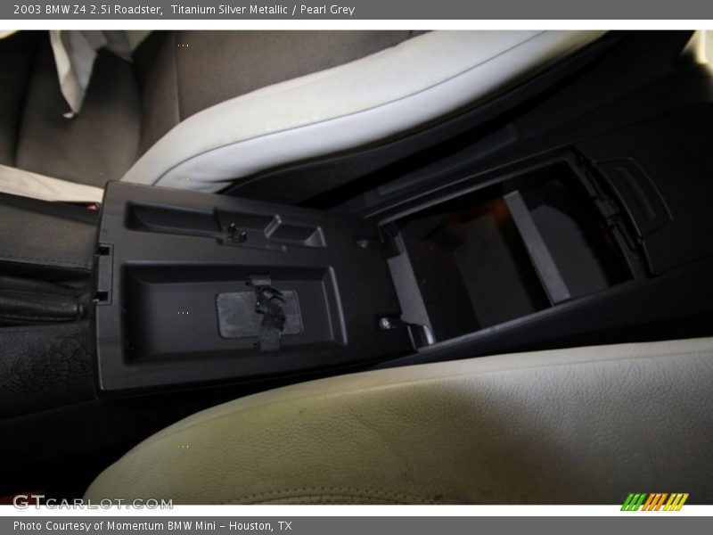 Titanium Silver Metallic / Pearl Grey 2003 BMW Z4 2.5i Roadster