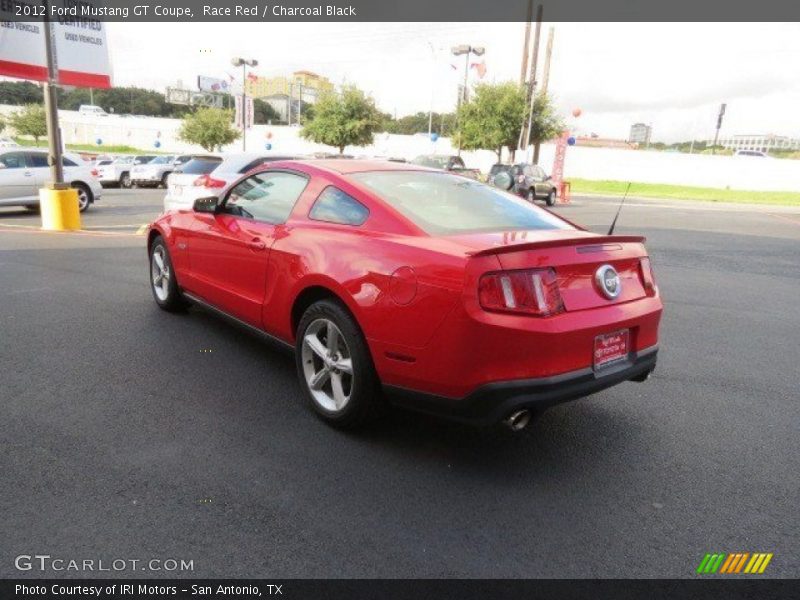 Race Red / Charcoal Black 2012 Ford Mustang GT Coupe