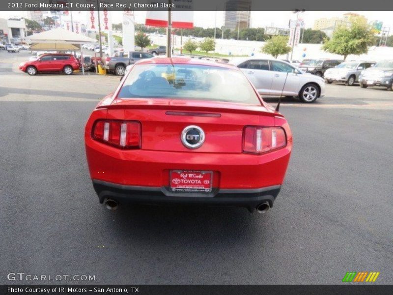 Race Red / Charcoal Black 2012 Ford Mustang GT Coupe