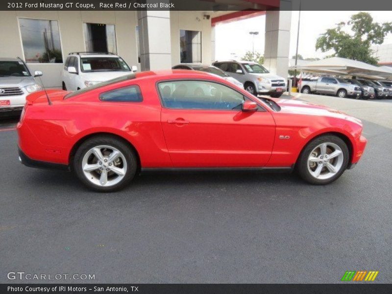 Race Red / Charcoal Black 2012 Ford Mustang GT Coupe