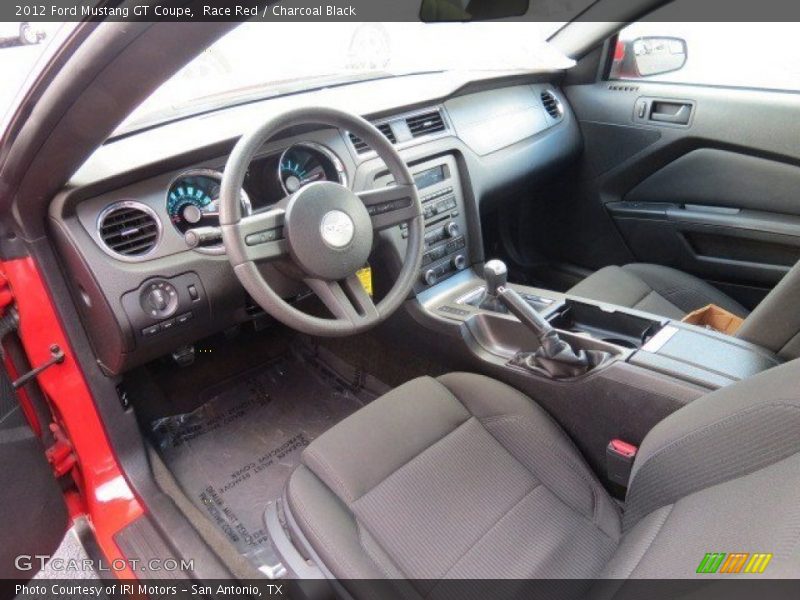 Race Red / Charcoal Black 2012 Ford Mustang GT Coupe