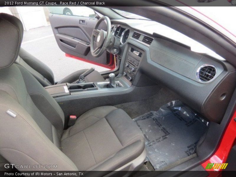Race Red / Charcoal Black 2012 Ford Mustang GT Coupe