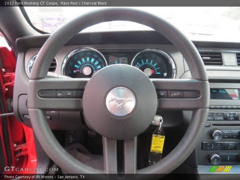 Race Red / Charcoal Black 2012 Ford Mustang GT Coupe