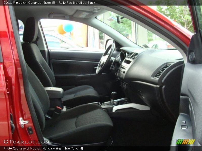 Rally Red Metallic / Black 2011 Mitsubishi Outlander Sport ES