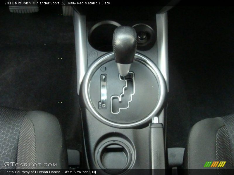 Rally Red Metallic / Black 2011 Mitsubishi Outlander Sport ES