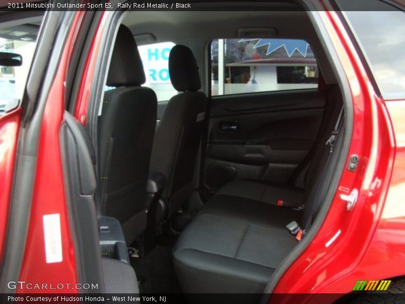 Rally Red Metallic / Black 2011 Mitsubishi Outlander Sport ES