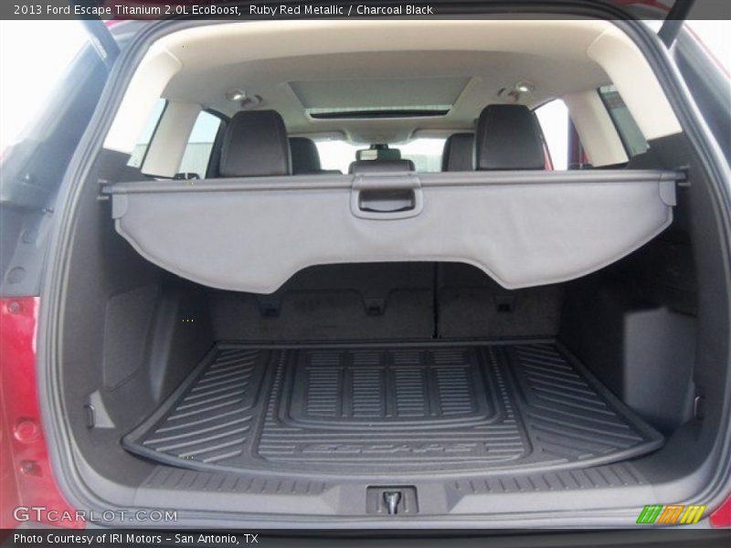 2013 Escape Titanium 2.0L EcoBoost Trunk