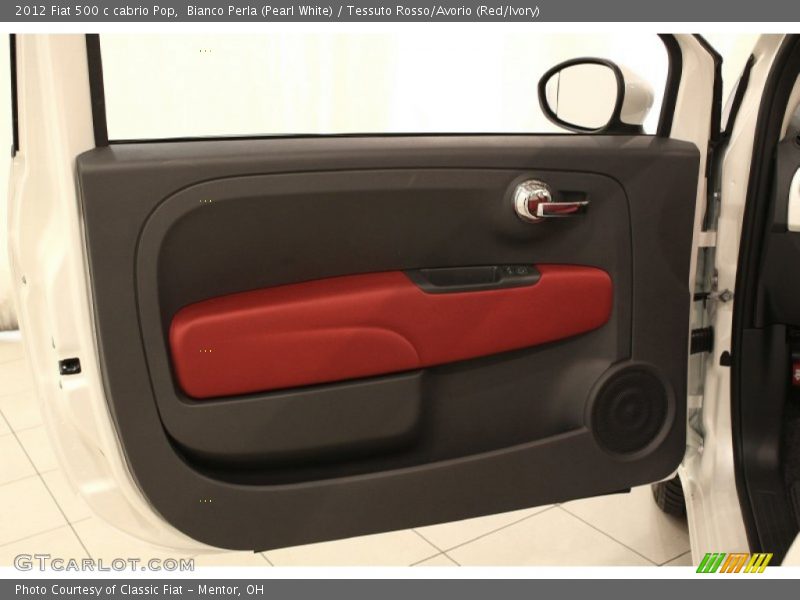 Door Panel of 2012 500 c cabrio Pop