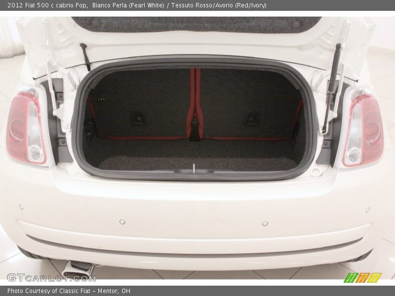  2012 500 c cabrio Pop Trunk