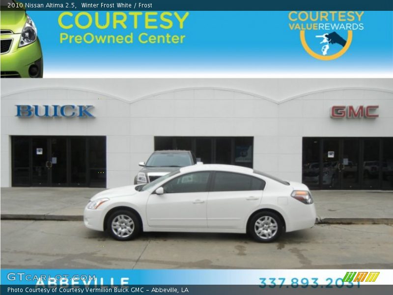 Winter Frost White / Frost 2010 Nissan Altima 2.5