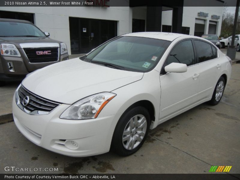 Winter Frost White / Frost 2010 Nissan Altima 2.5