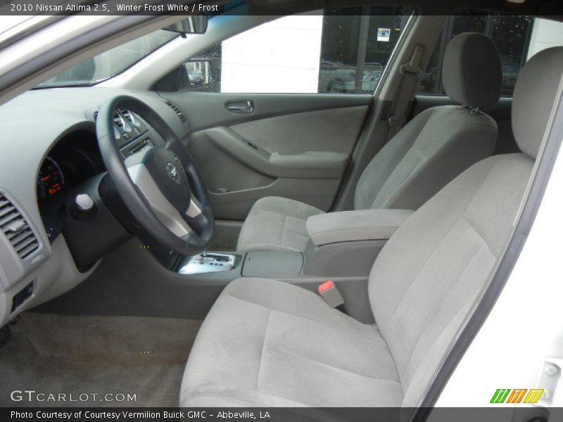 Winter Frost White / Frost 2010 Nissan Altima 2.5